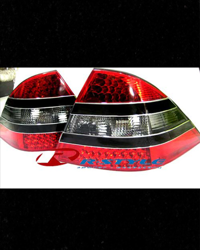 ĐÈN HẬU LED MẦU ĐỎ ĐEN MER W220 2000~2006